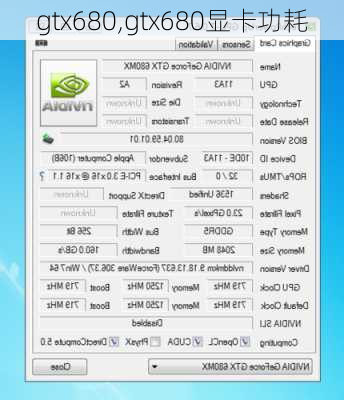 gtx680,gtx680显卡功耗