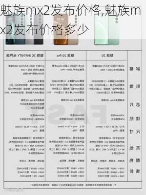 魅族mx2发布价格,魅族mx2发布价格多少