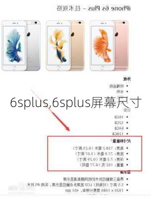 6splus,6splus屏幕尺寸