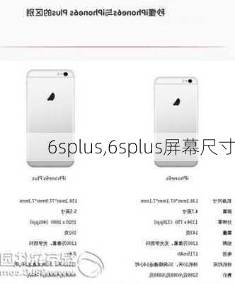 6splus,6splus屏幕尺寸