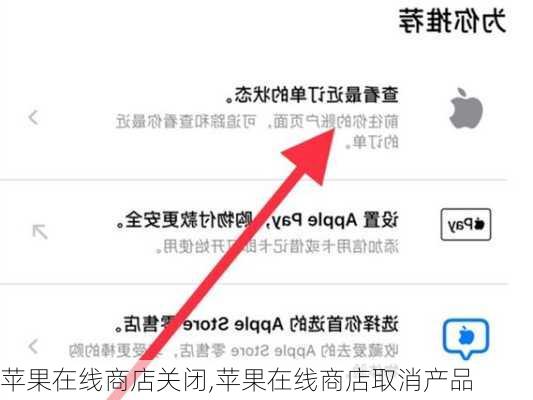 苹果在线商店关闭,苹果在线商店取消产品