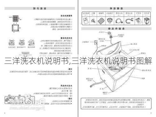 三洋洗衣机说明书,三洋洗衣机说明书图解