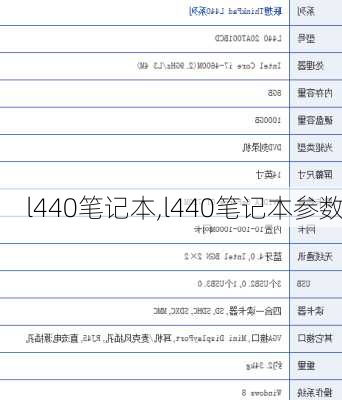 l440笔记本,l440笔记本参数