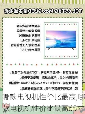 哪款电视机性价比最高,哪款电视机性价比最高65寸