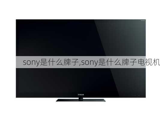 sony是什么牌子,sony是什么牌子电视机