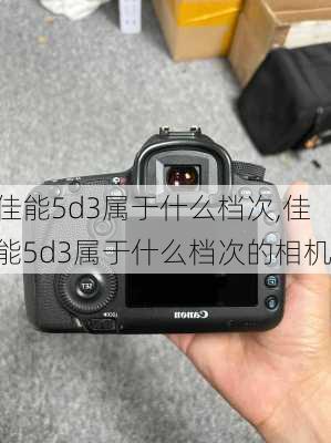 佳能5d3属于什么档次,佳能5d3属于什么档次的相机