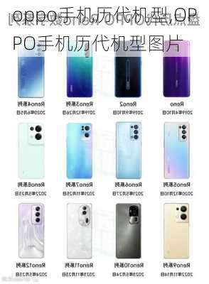 oppo手机历代机型,OPPO手机历代机型图片